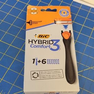 BIC Hybrid Comfort 3 Razor Set New Sealed Box